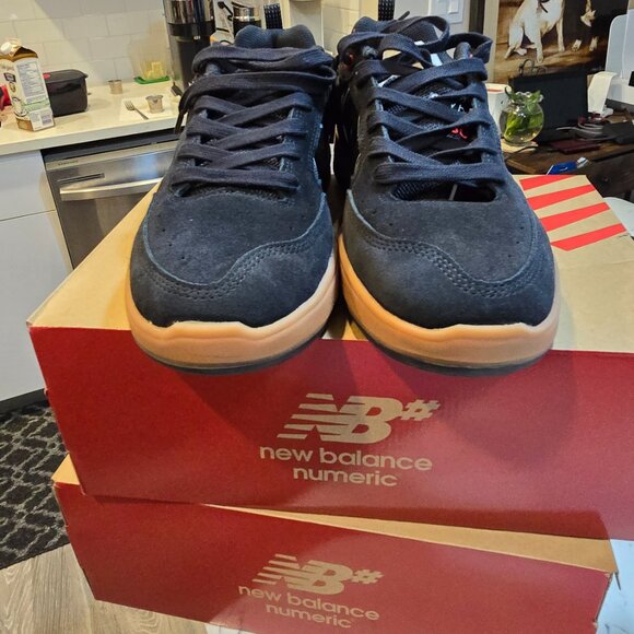 NB Numeric Tiago Lemos 808 Light Black/Gum NM808LBG Mens 10 Skateboarding NEW - Picture 5 of 15